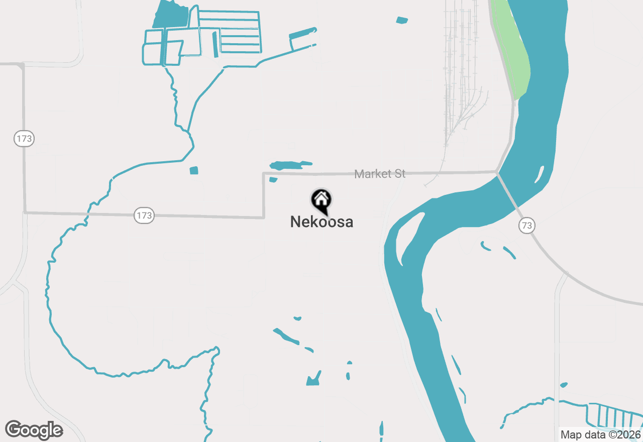 Map of 1631 Nighthawk Trail, Nekoosa, WI 54457