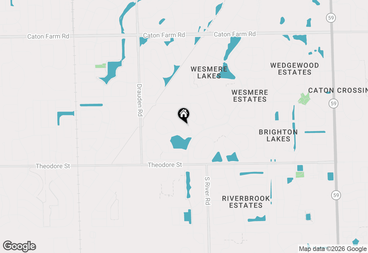 Map of 1811 Prairie Ridge Drive, Plainfield, IL 60586