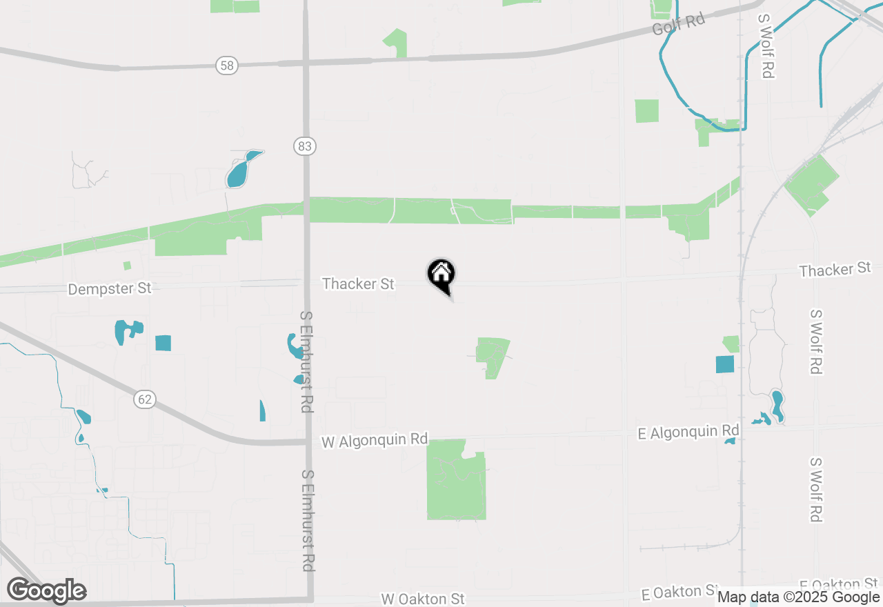 Map of 851 Munroe Circle, Des Plaines, IL 60016