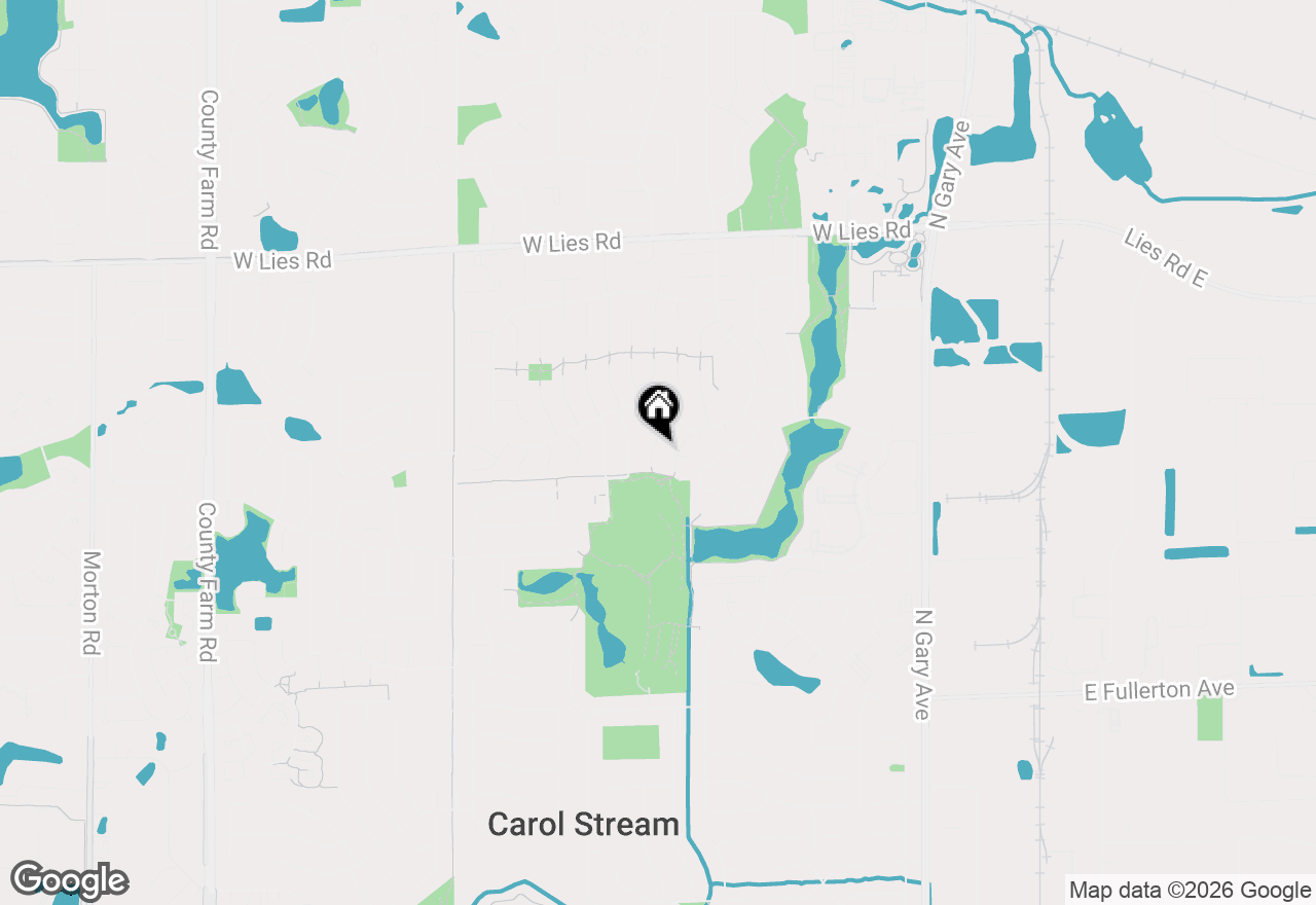 Map of 807 Kansas Street, Carol Stream, IL 60188