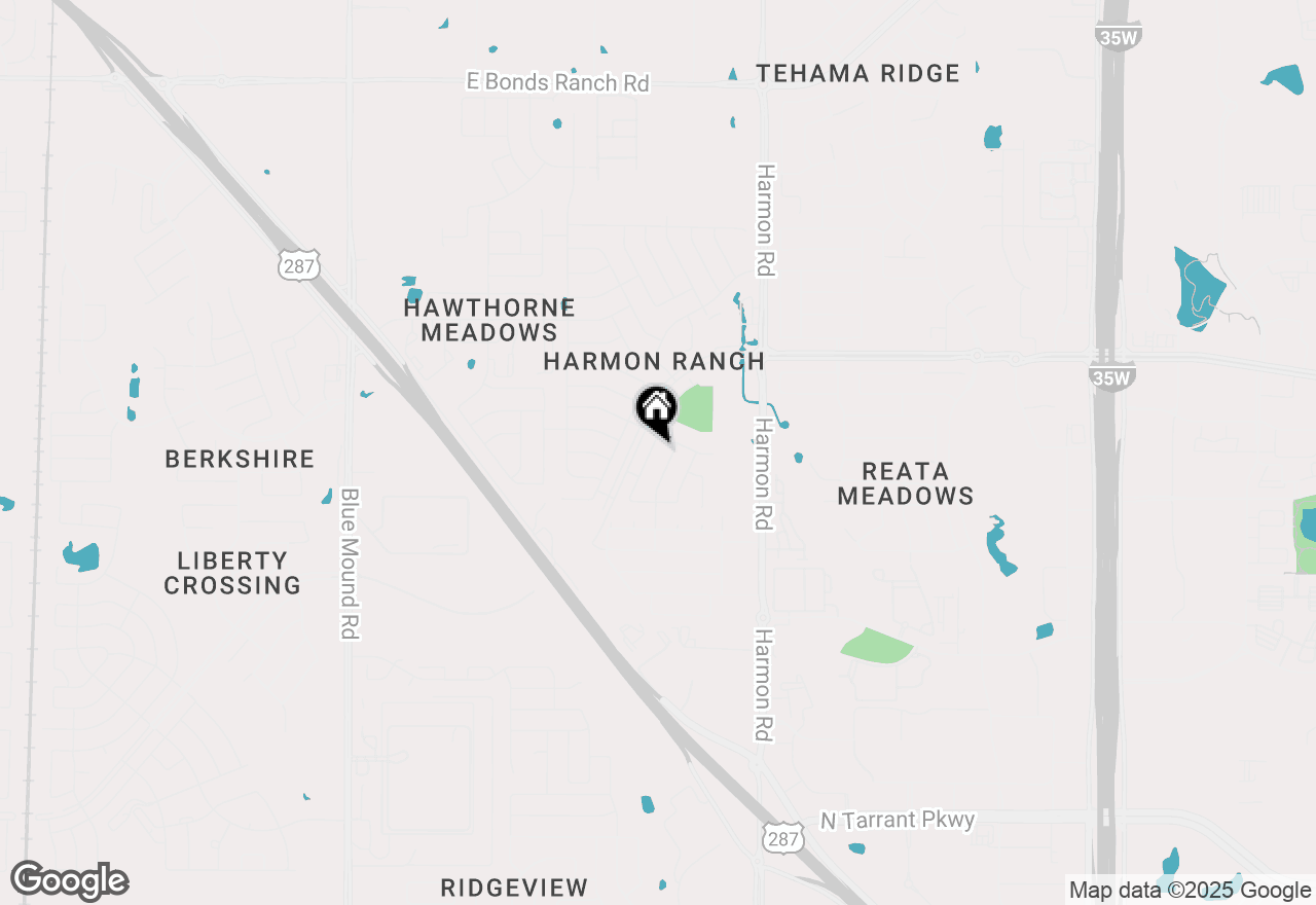 Map of 9428 Chuparosa Drive, Fort Worth, TX 76177