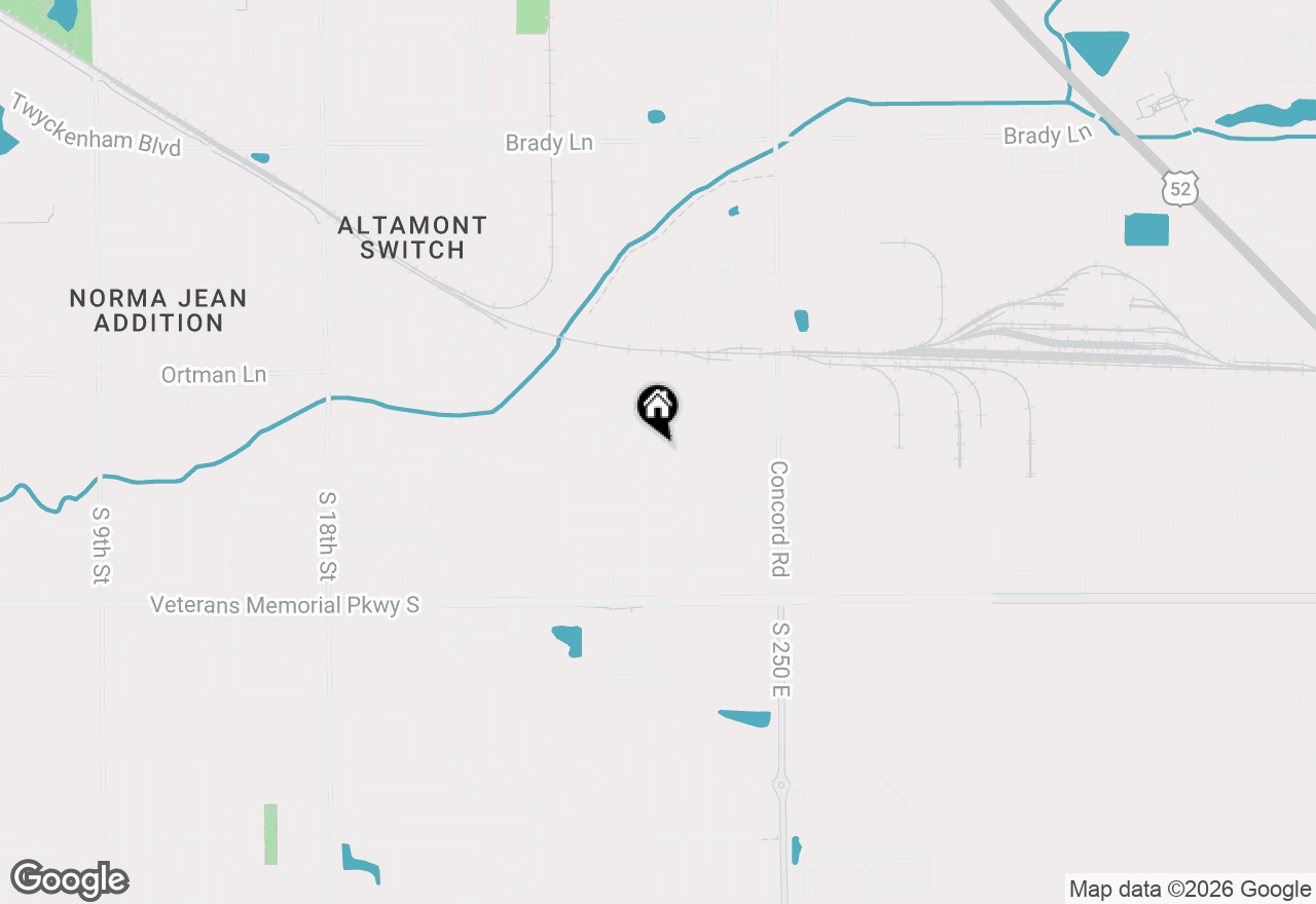 Map of 3107 Bond Drive, Lafayette, IN 47909