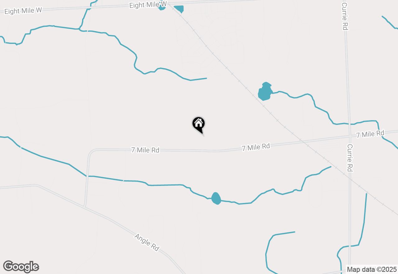 Map of 7875 7 Mile Road, Northville, MI 48167