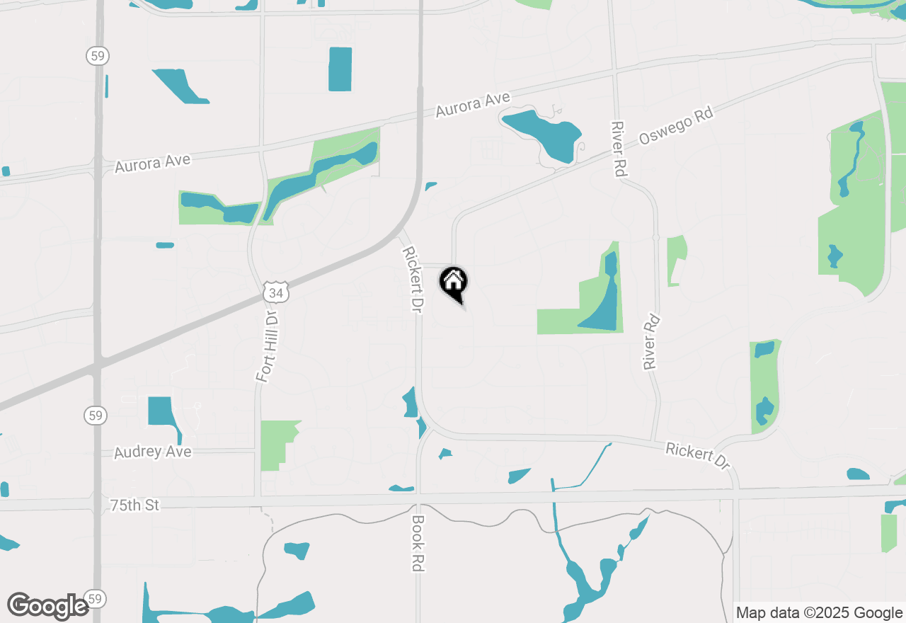 Map of 1712 Chepstow Court, Naperville, IL 60540