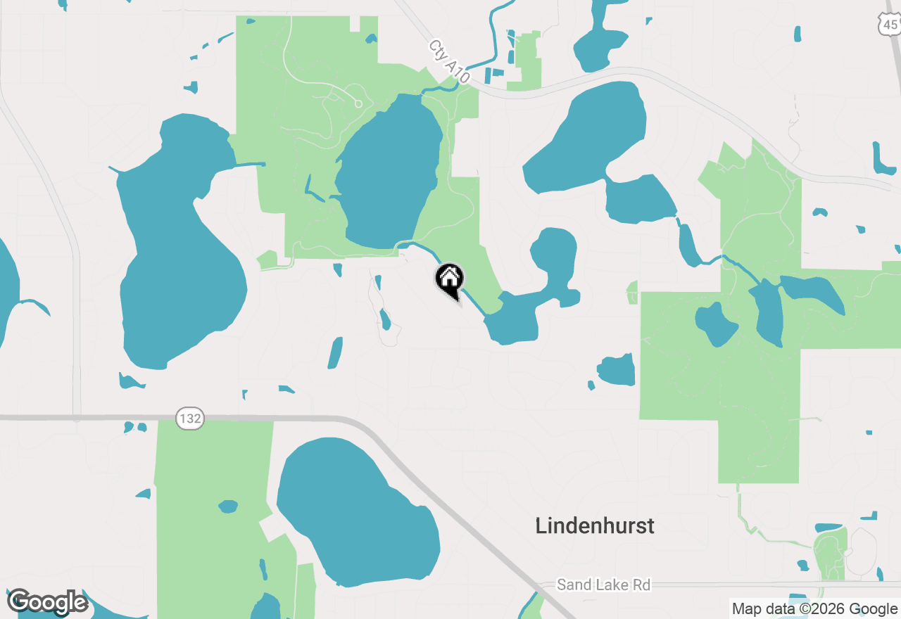 Map of 1911 Hazelwood Drive, Lindenhurst, IL 60046