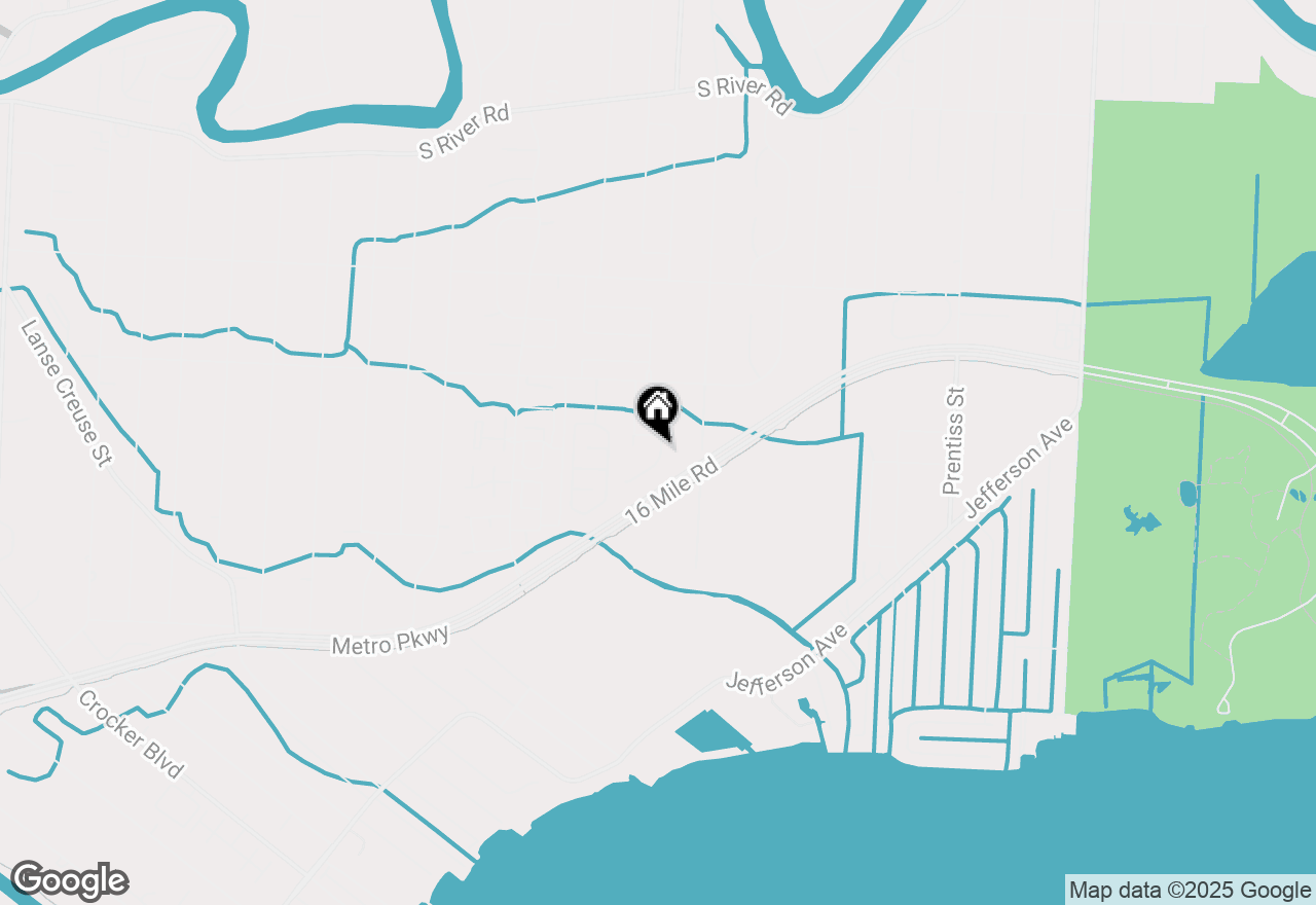 Map of 37864 Trillium, Harrison Township, MI 48045