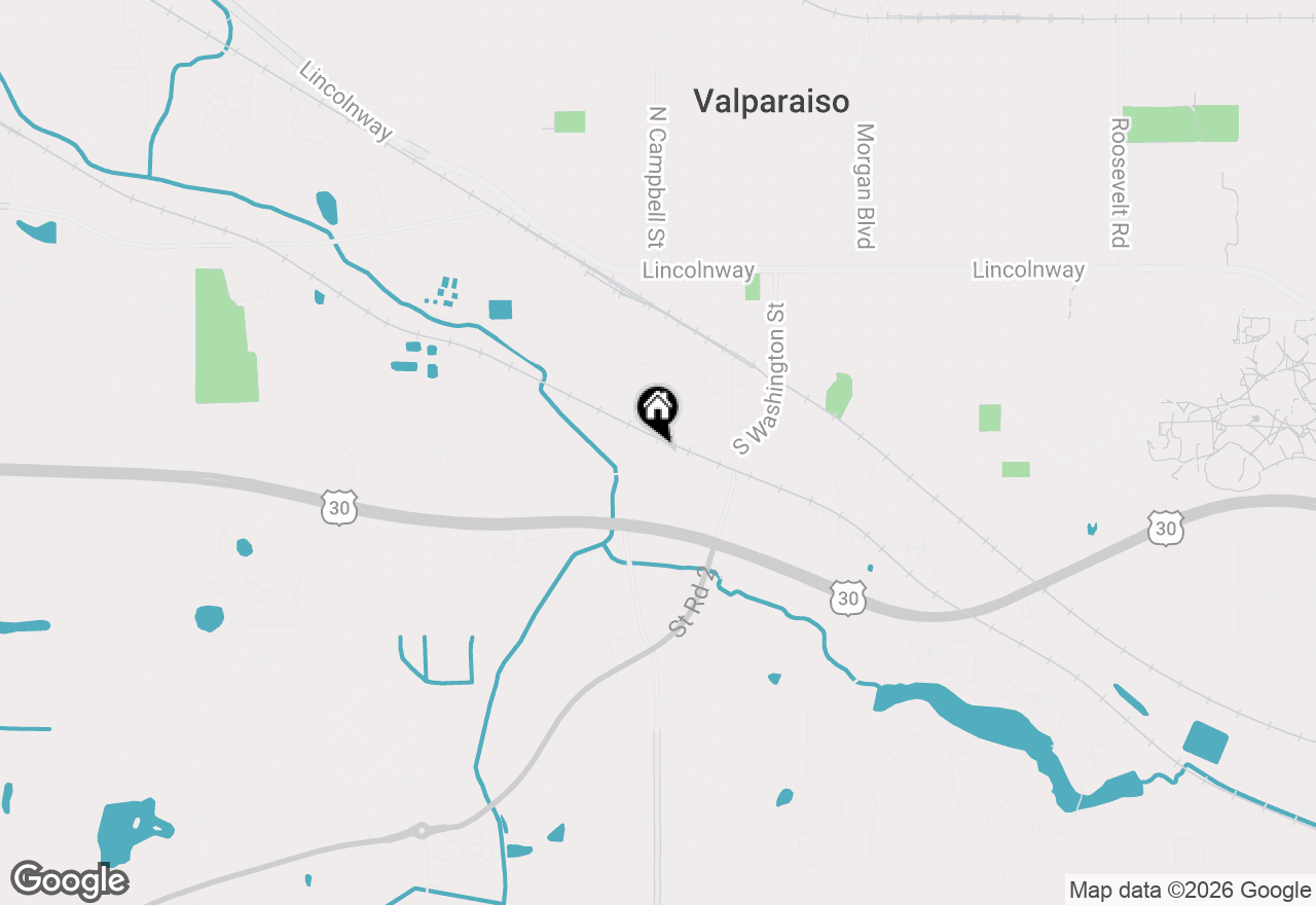 Map of 560 S Campbell Street, Valparaiso, IN 46385