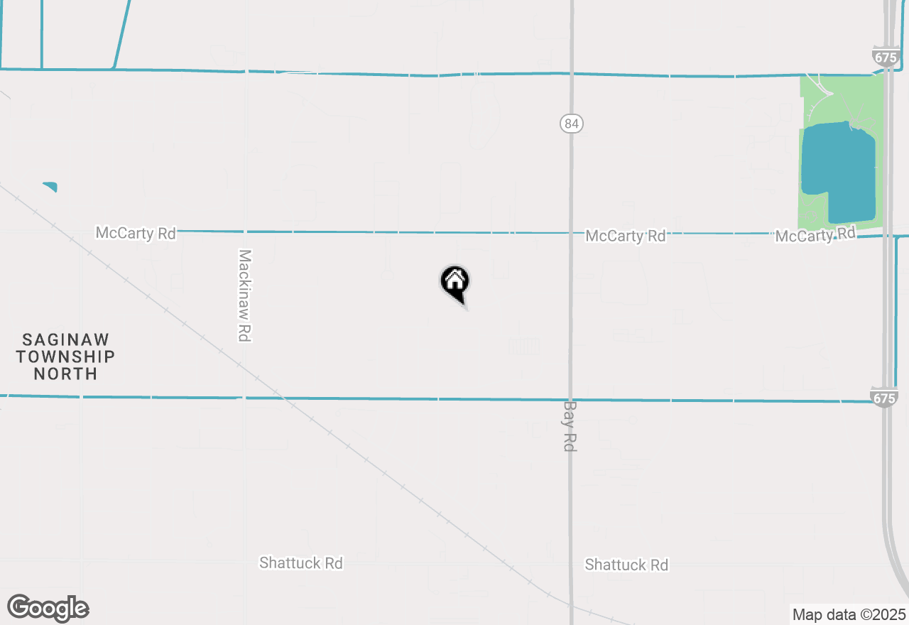 Map of 3339 S Cabaret Trail #B-2, Saginaw, MI 48603