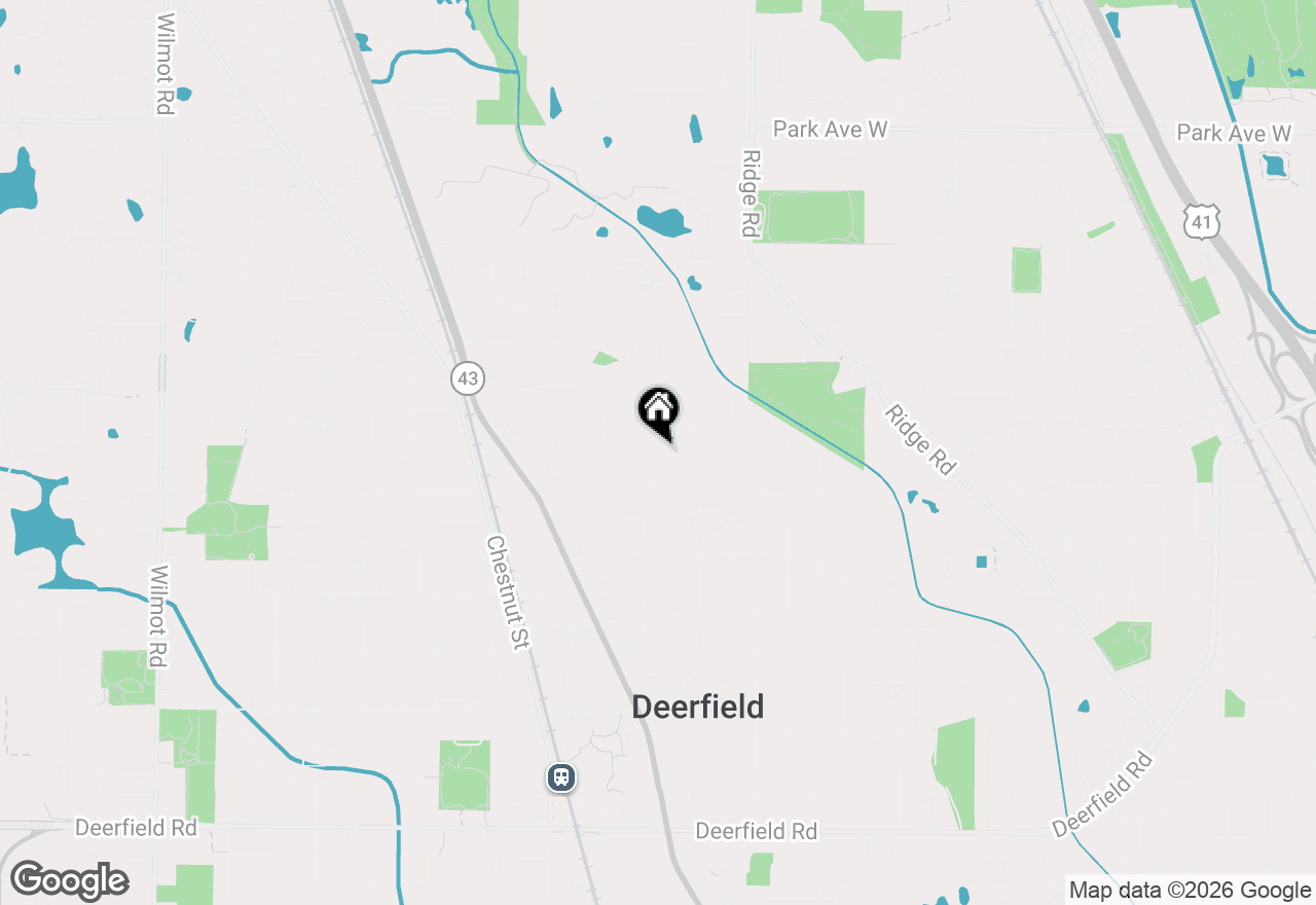 Map of 1419 Wincanton Drive, Deerfield, IL 60015