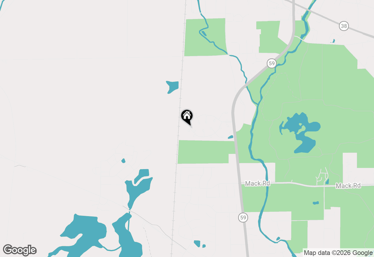 Map of (Address confidential), Warrenville, Illinois 60555