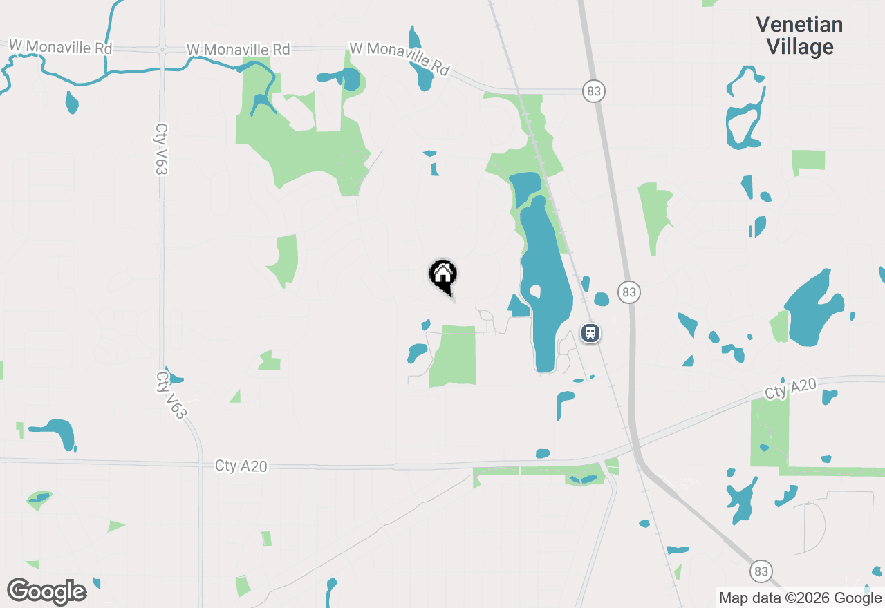 Map of 319 E Camden Lane, Round Lake Beach, IL 60073