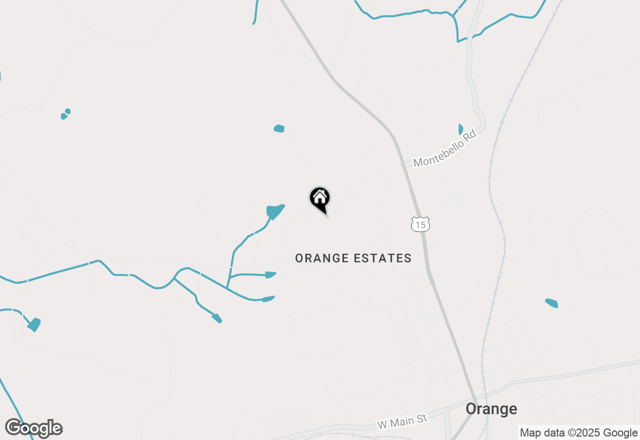 Map of 521 Aster Lane, Orange, VA 22960