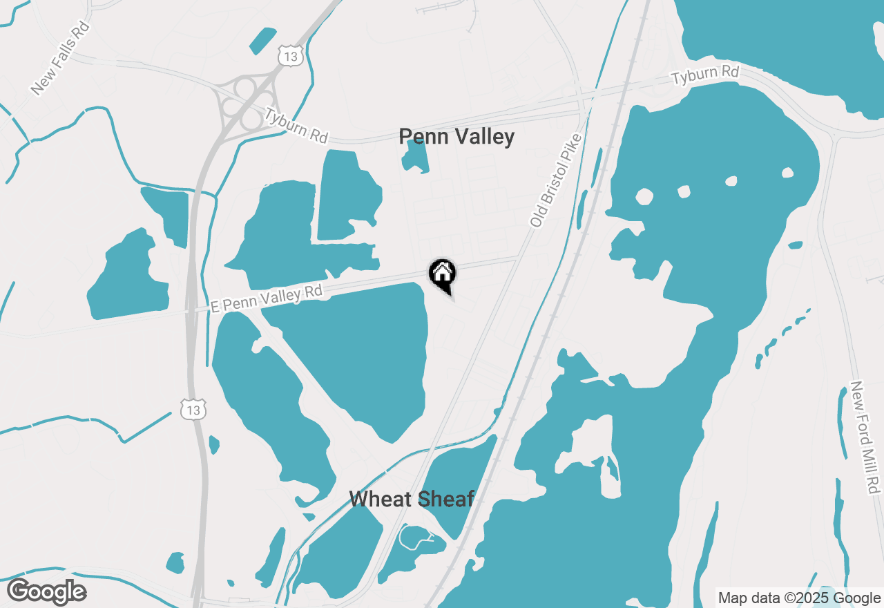 Map of 4347 Dover Drive, Morrisville, PA 19067