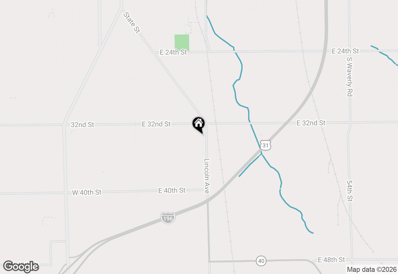 Map of 199 E 34th Street #5, Holland, MI 49423