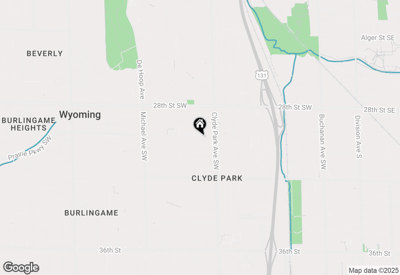 Map of 856 Colrain Street Sw, Wyoming, MI 49509