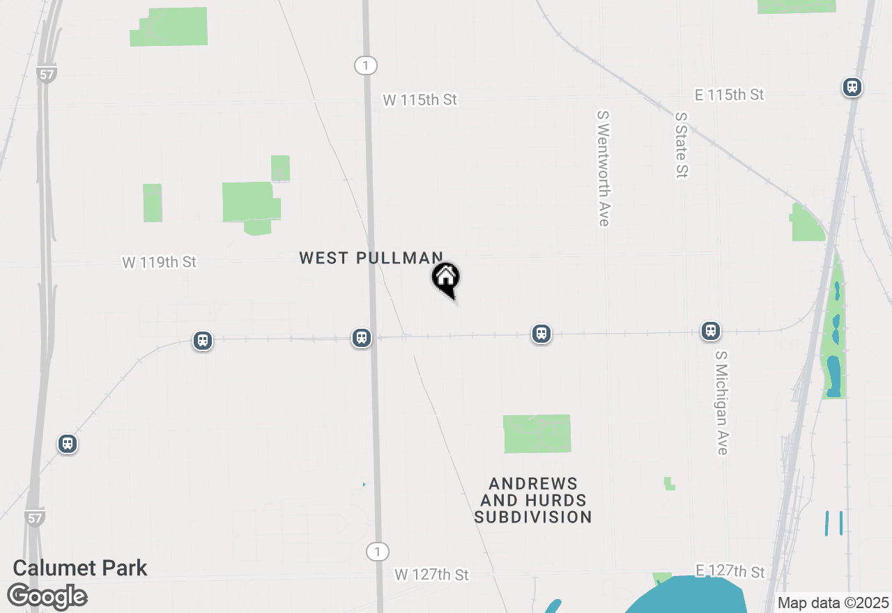 Map of 12014 S Wallace Street, Chicago, IL 60628