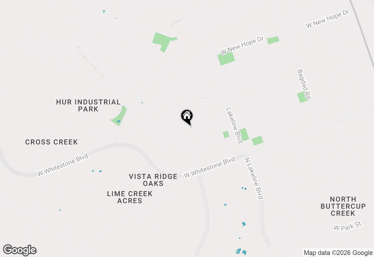 Map of 2010 Carriage Club Dr, Cedar Park, TX 78613