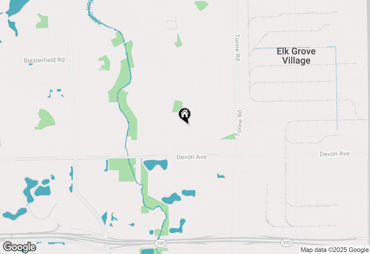 Map of 1270 Carswell Avenue, Elk Grove Village, IL 60007