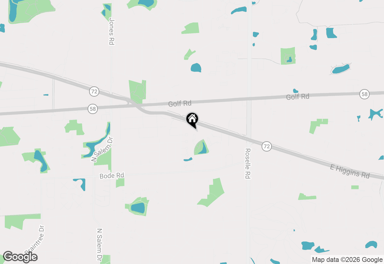 Map of 988 Butter Creek Court #4ND, Hoffman Estates, IL 60169