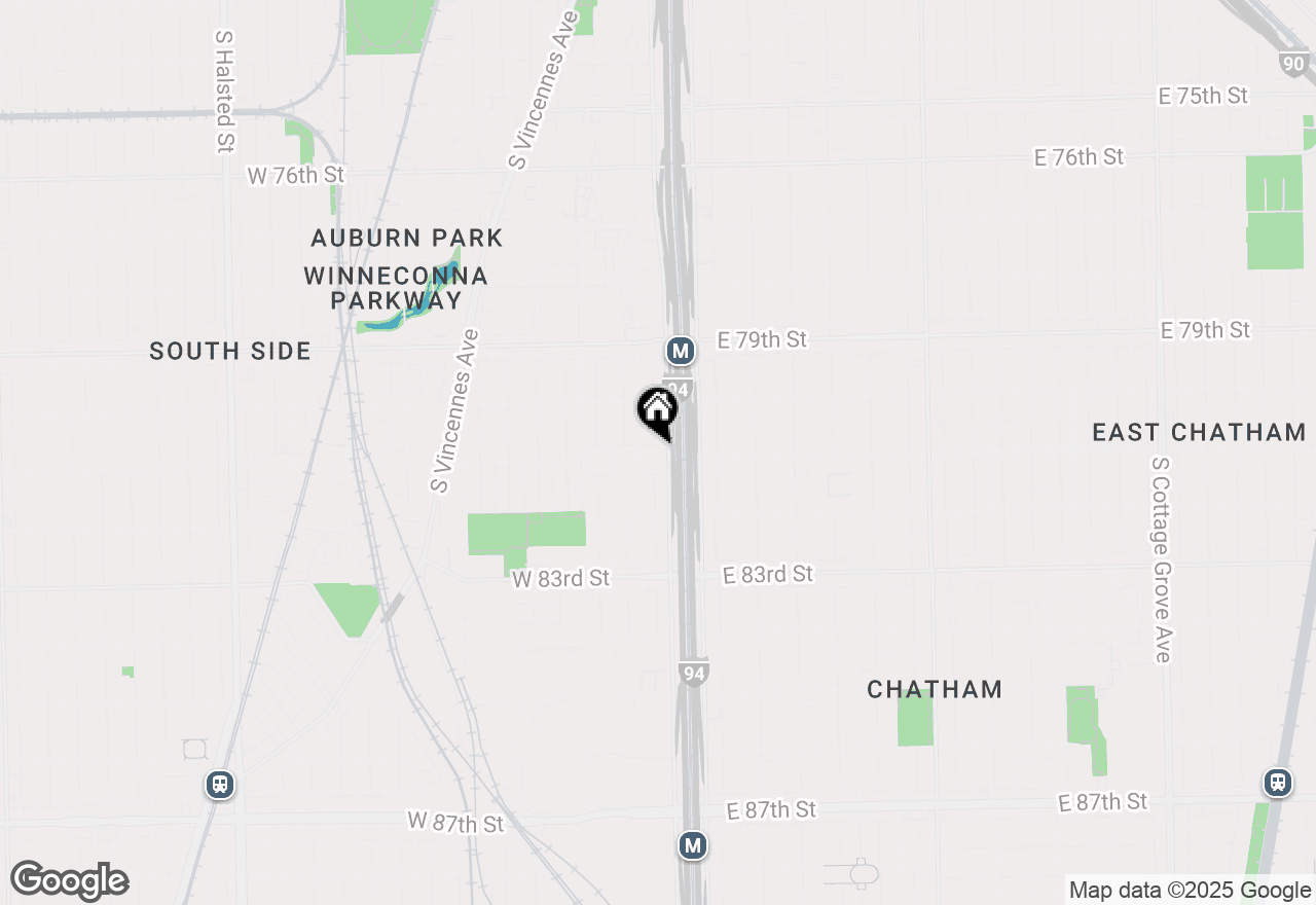 Map of 40 W 81st Street, Chicago, IL 60620