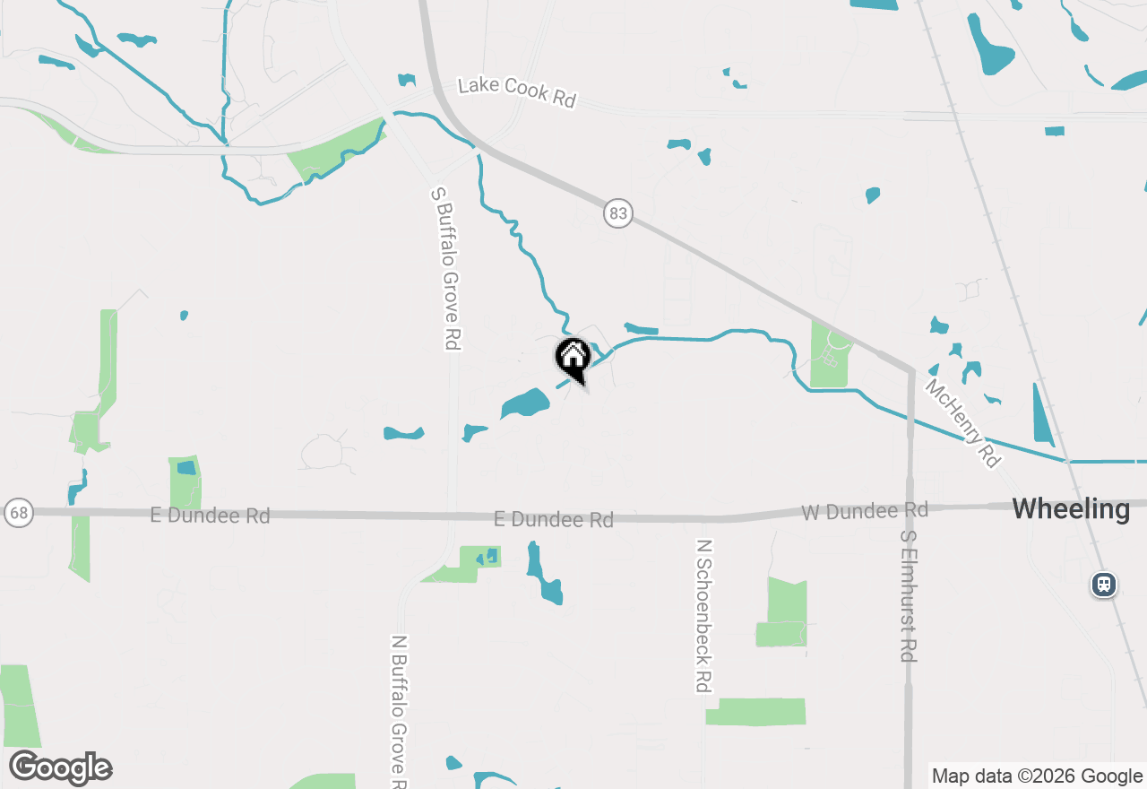 Map of 1510 Camden Court #D1, Wheeling, IL 60090