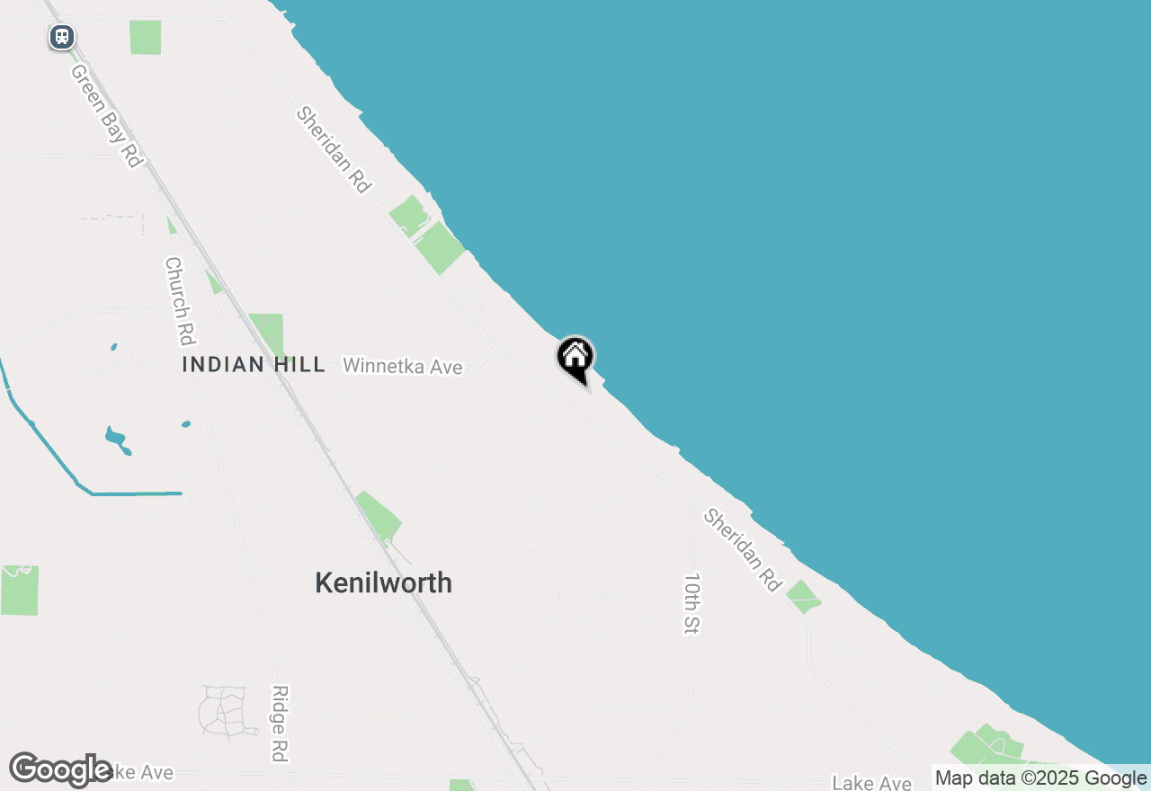 Map of 40 Devonshire Lane, Kenilworth, IL 60043