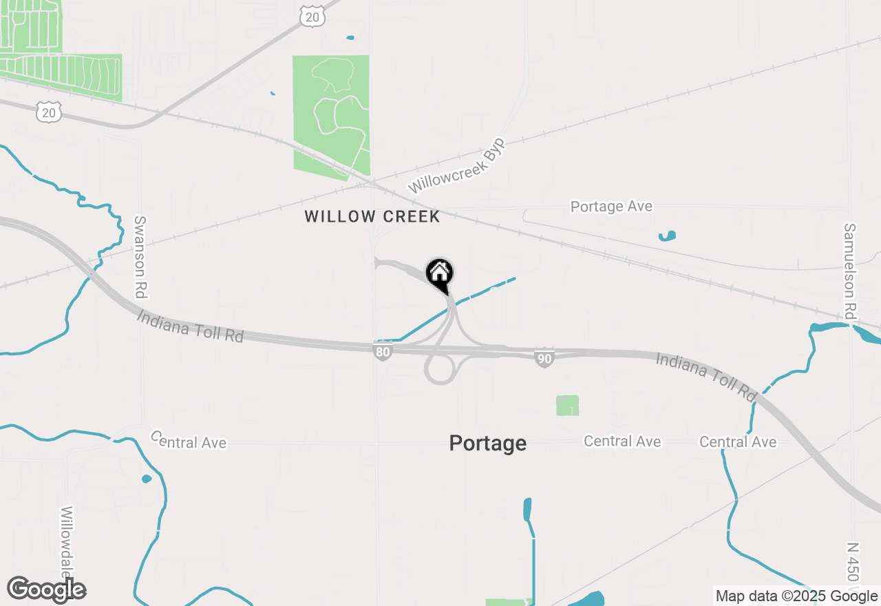 Map of 6191 Mccasland Avenue, Portage, IN 46368