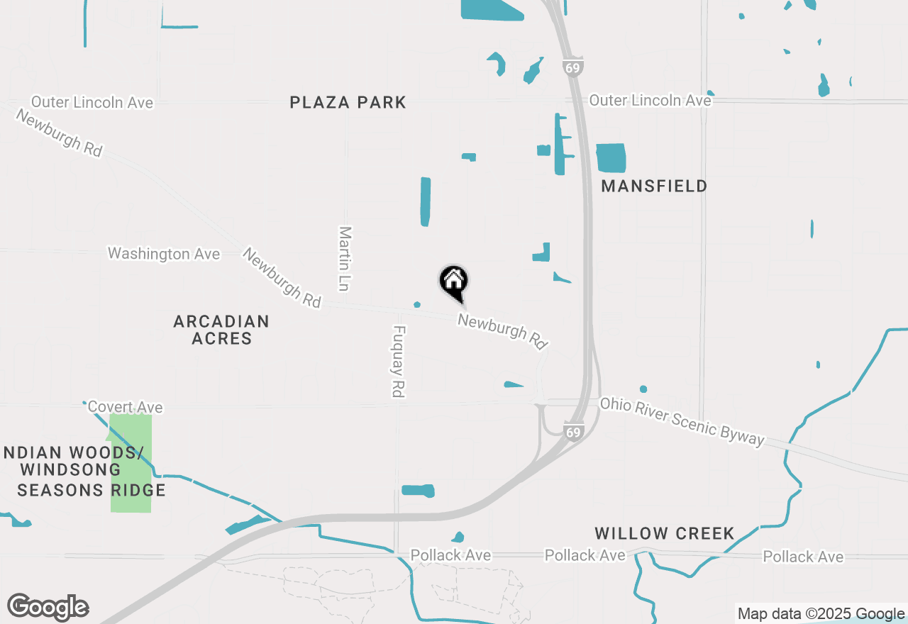 Map of 7920 Newburgh Road, Evansville, IN 47715