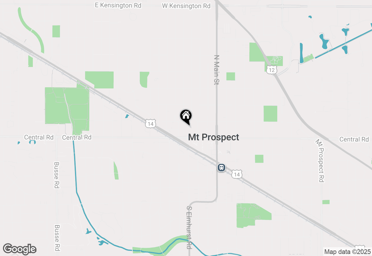 Map of 7 N Elmhurst Avenue, Mount Prospect, IL 60056