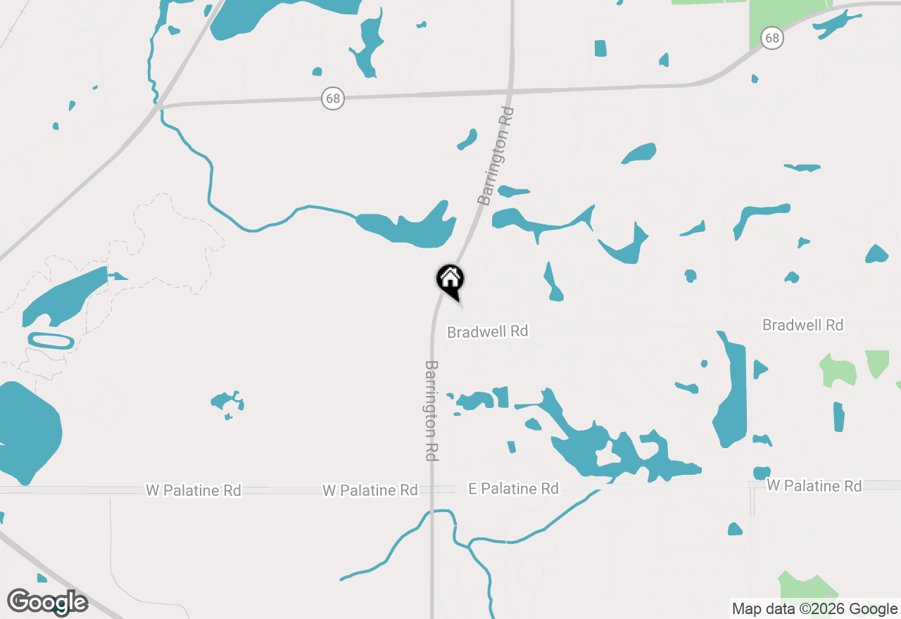 Map of 140 Braymore Court, Inverness, IL 60010