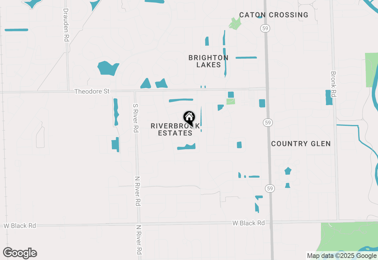 Map of 5214 Riviera Boulevard, Plainfield, IL 60586