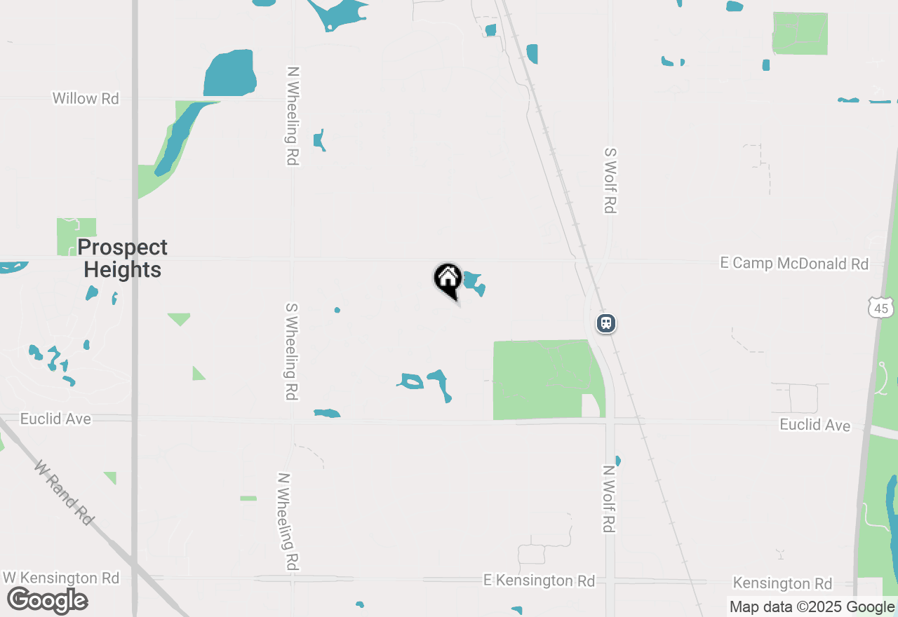 Map of 776 Margate Lane #C, Prospect Heights, IL 60070