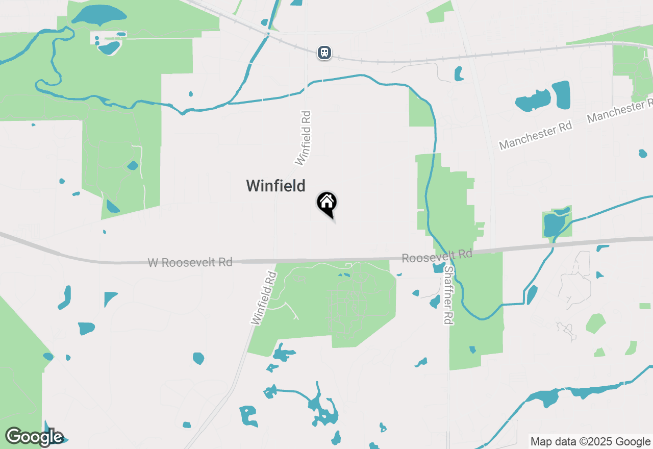 Map of 0S720 Garfield Street, Winfield, IL 60190