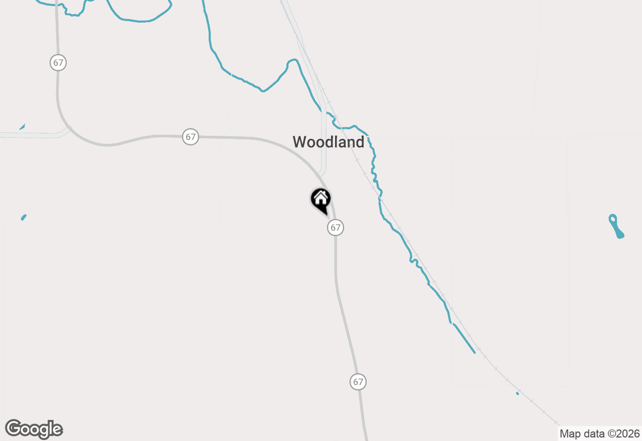 Map of N4779 State Road 67 Road, Iron Ridge, WI 53035