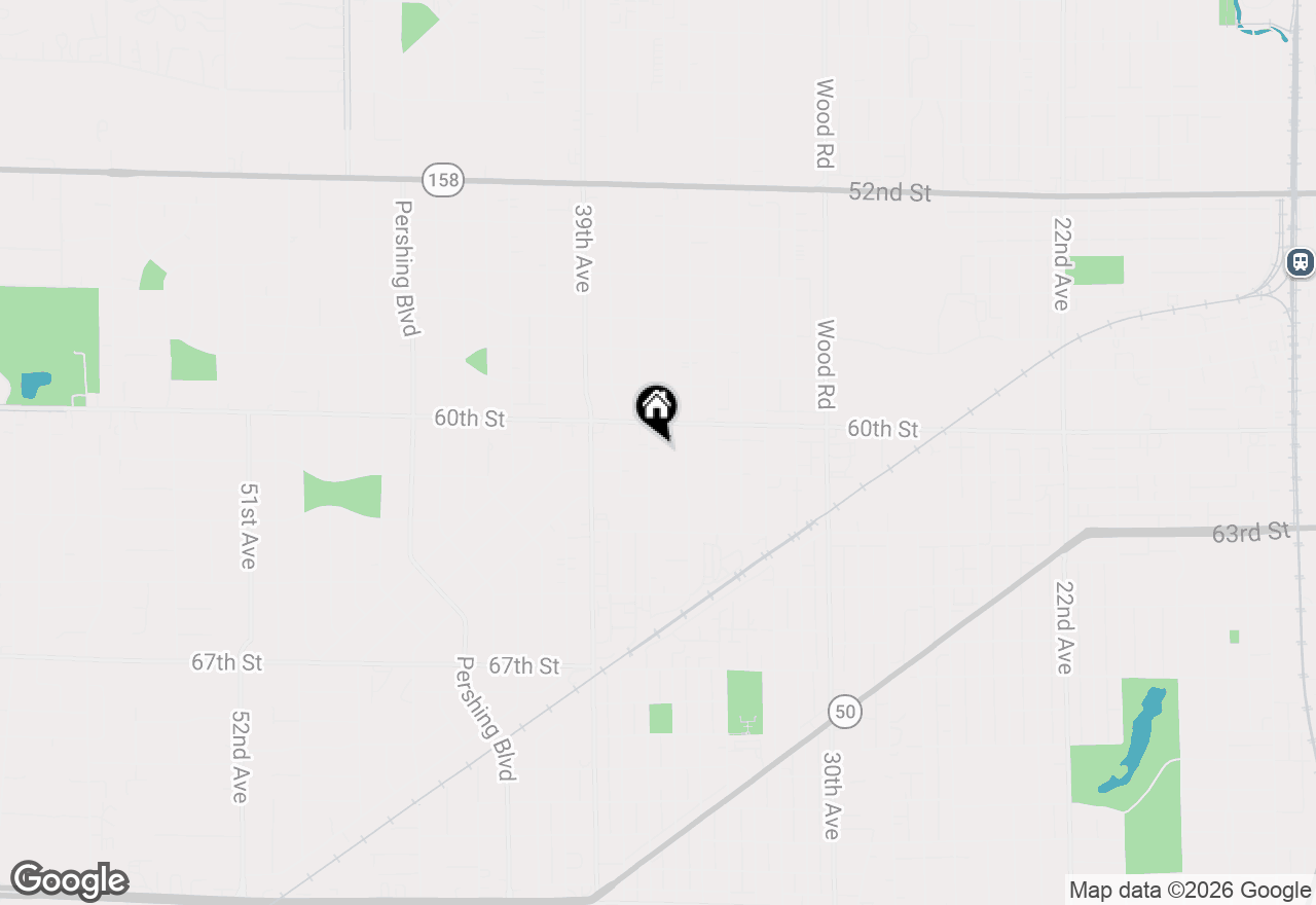 Map of 6027 37th Ave, Kenosha, WI 53142