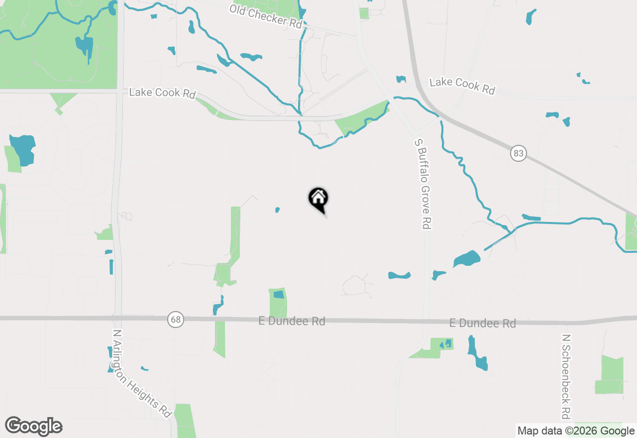 Map of 475 Patton Drive, Buffalo Grove, IL 60089