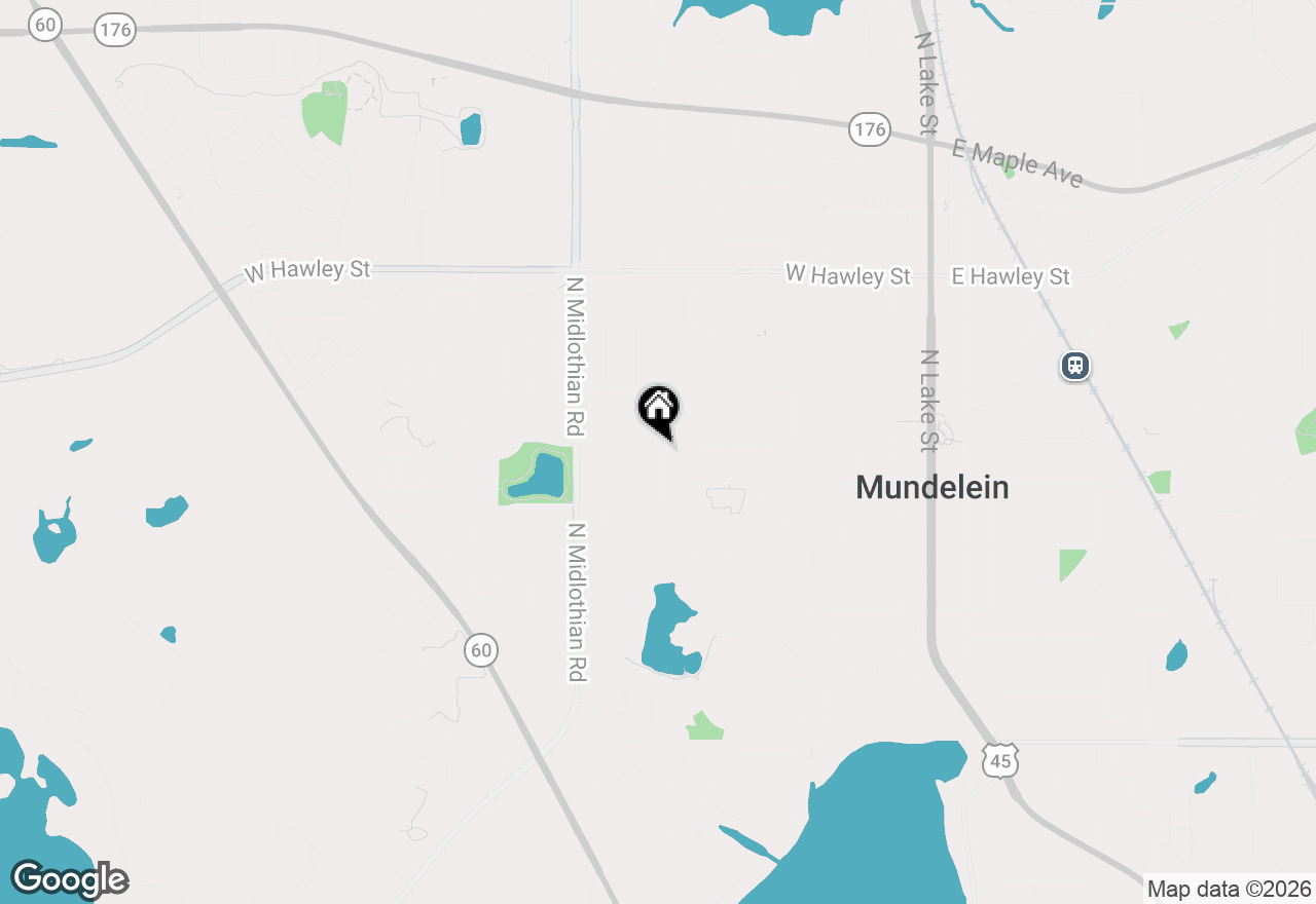 Map of 70 N Idlewild Avenue, Mundelein, IL 60060