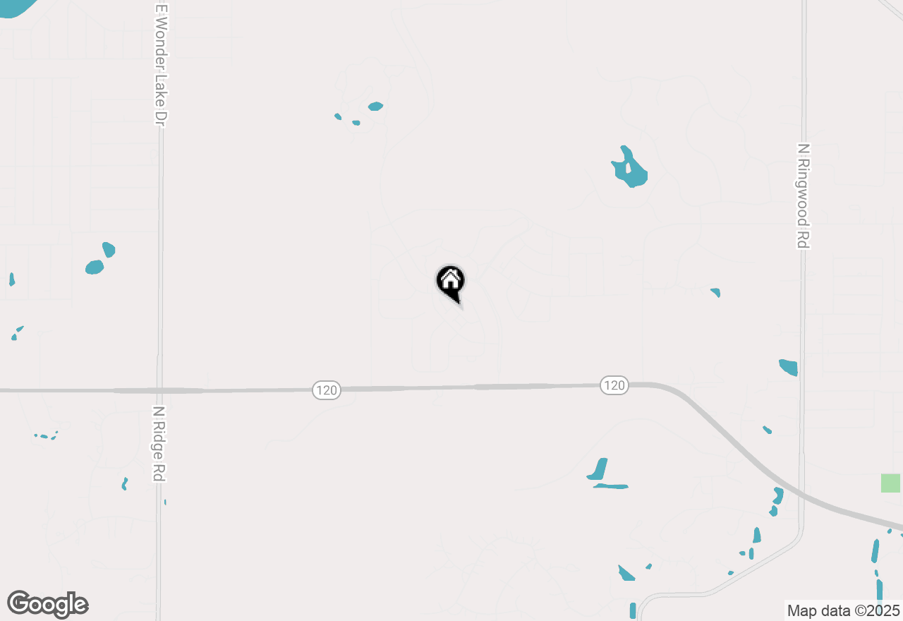 Map of 2221 Sassafras Way #E, Wonder Lake, IL 60097