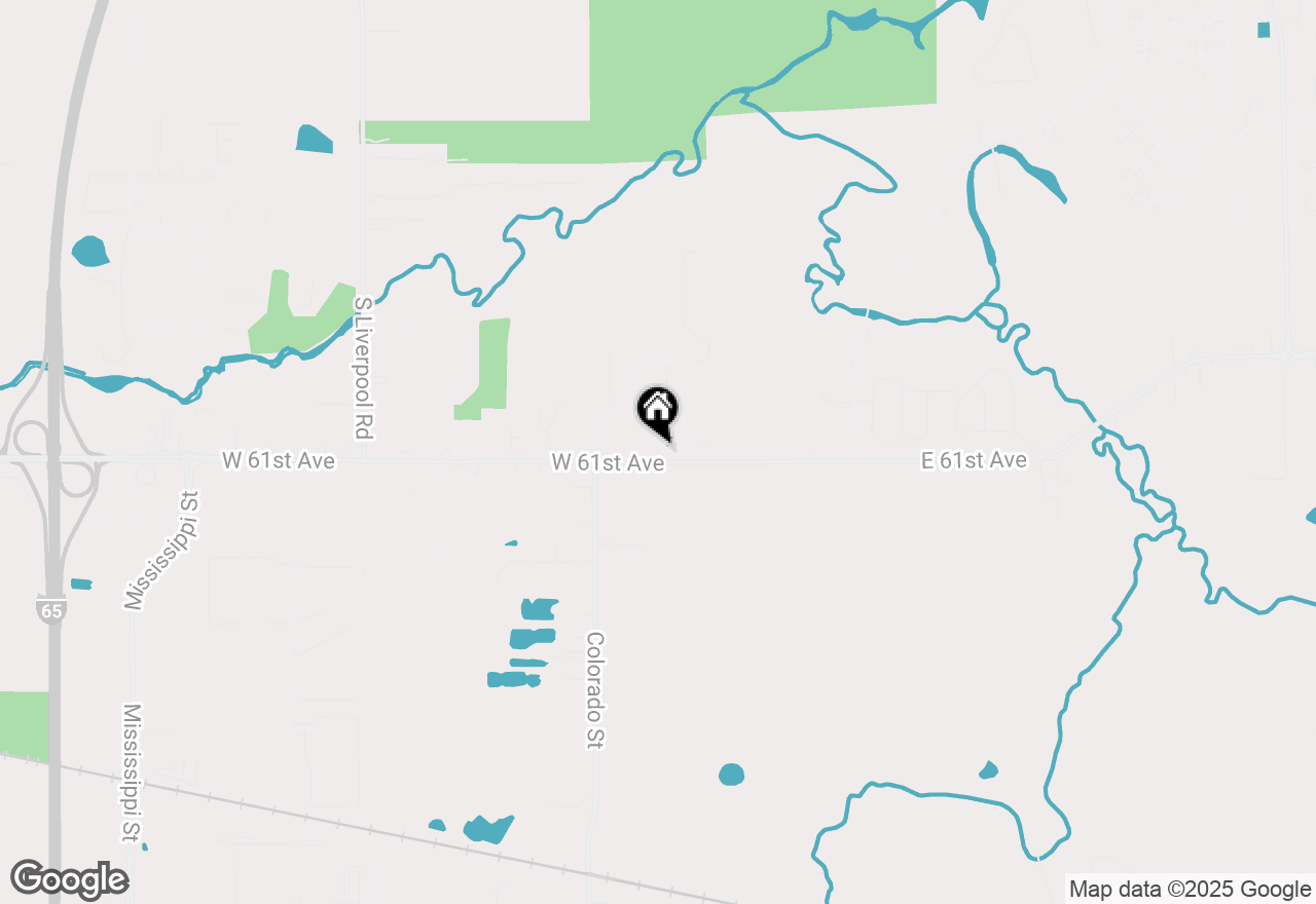 Map of 2947 Topaz Drive, Hobart, IN 46342