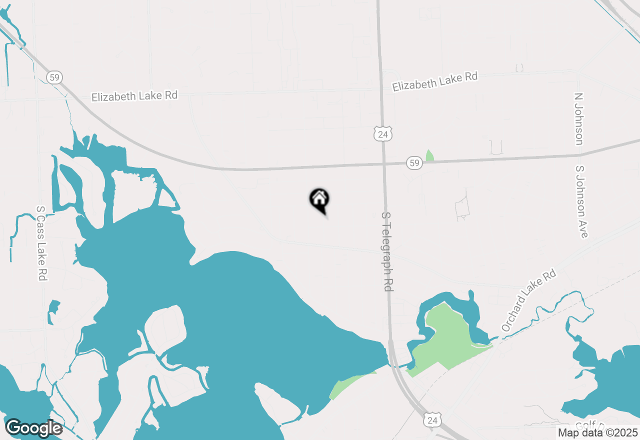 Map of 110 Starr Avenue, Waterford, MI 48328