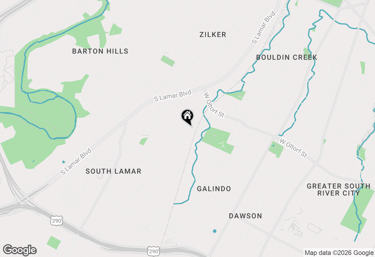 Map of 2505 Thornton Rd #1107, Austin, TX 78704