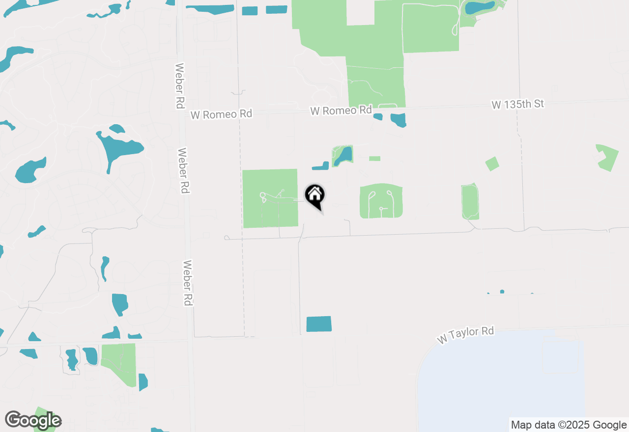 Map of 184 Half Moon Bay Court, Romeoville, IL 60446