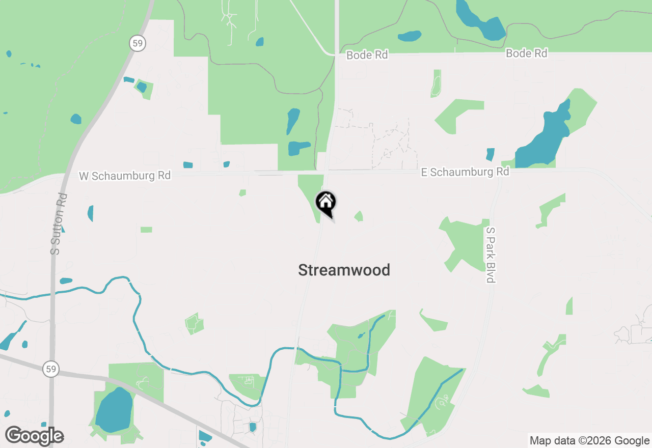 Map of 111 S Bartlett Road, Streamwood, IL 60107