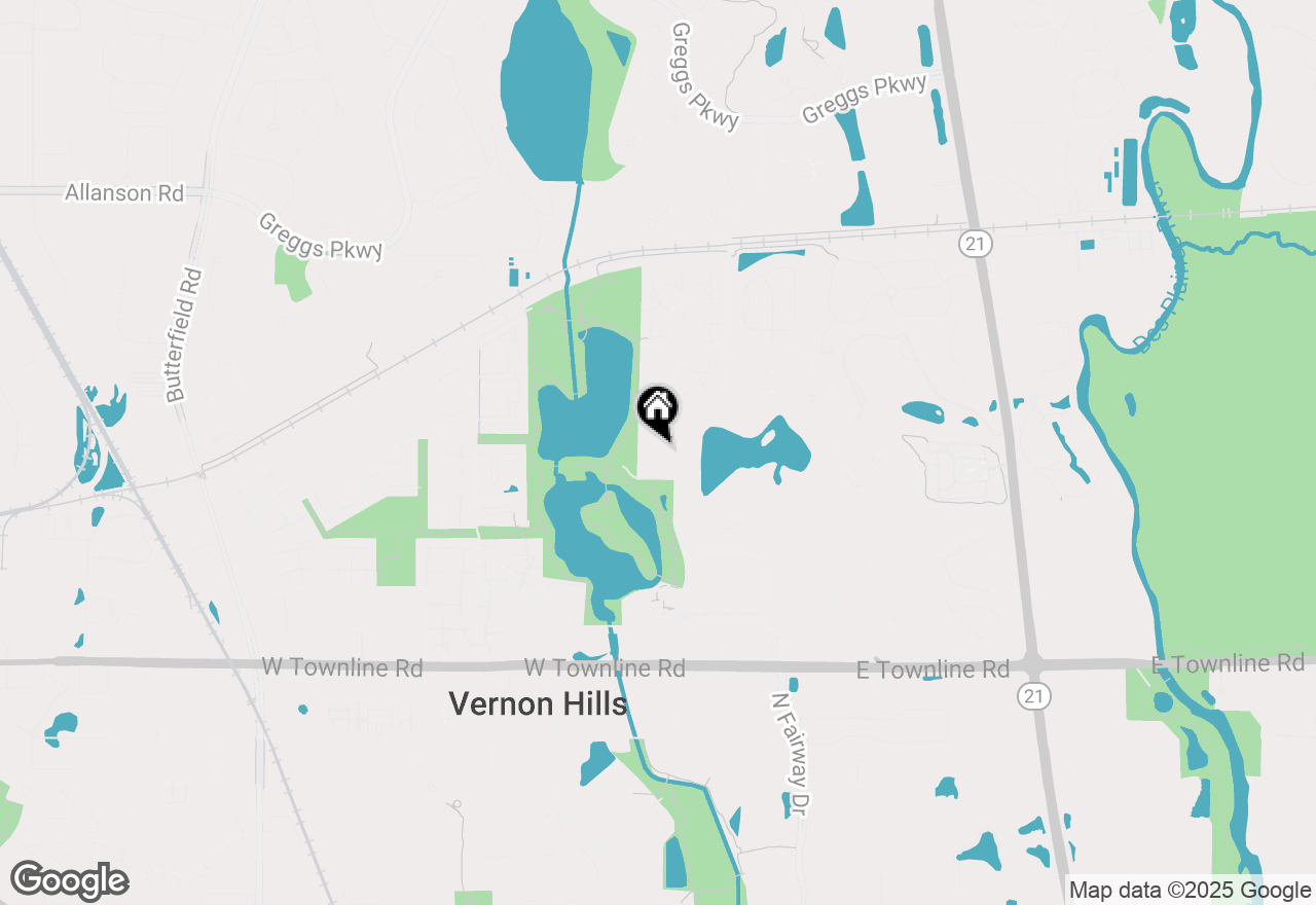 Map of 181 Brook Lane #181, Vernon Hills, IL 60061