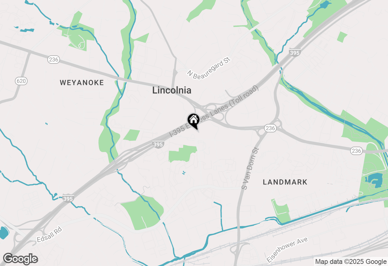 Map of 6301 Stevenson Avenue #504, Alexandria, VA 22304