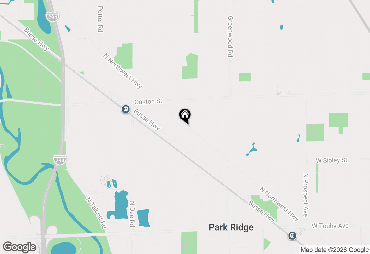 Map of 830 N Northwest Highway #G, Park Ridge, IL 60068