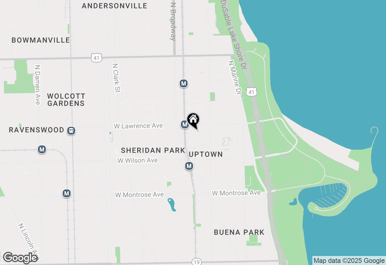 Map of 4733 N Winthrop Avenue, Chicago, IL 60640