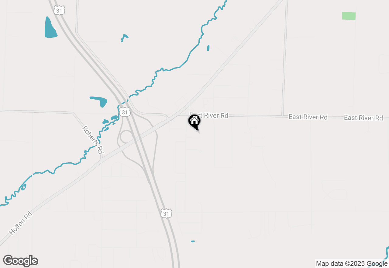 Map of 1740 Brandel Drive, Muskegon, MI 49445