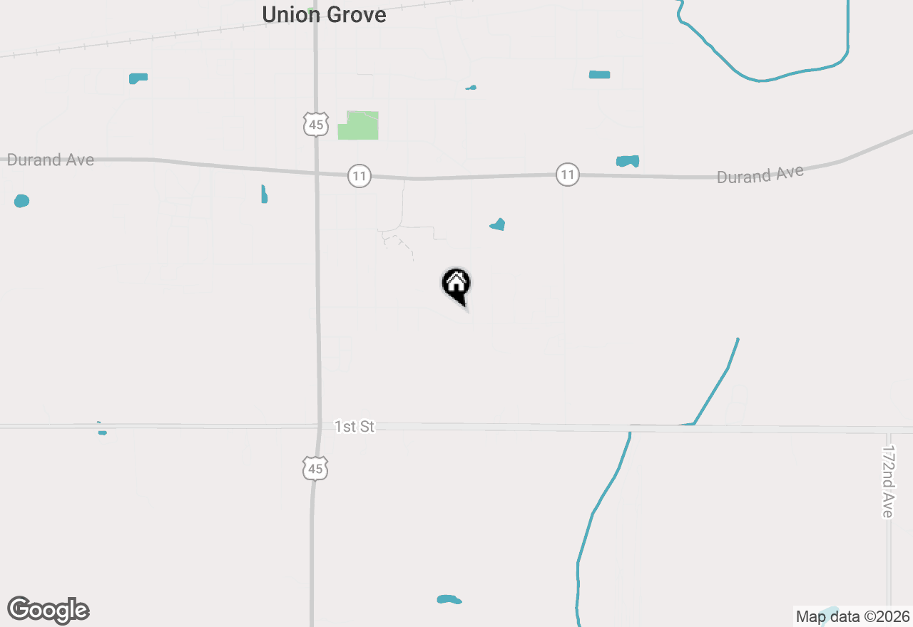 Map of 430 18th Ave, Union Grove, WI 53182