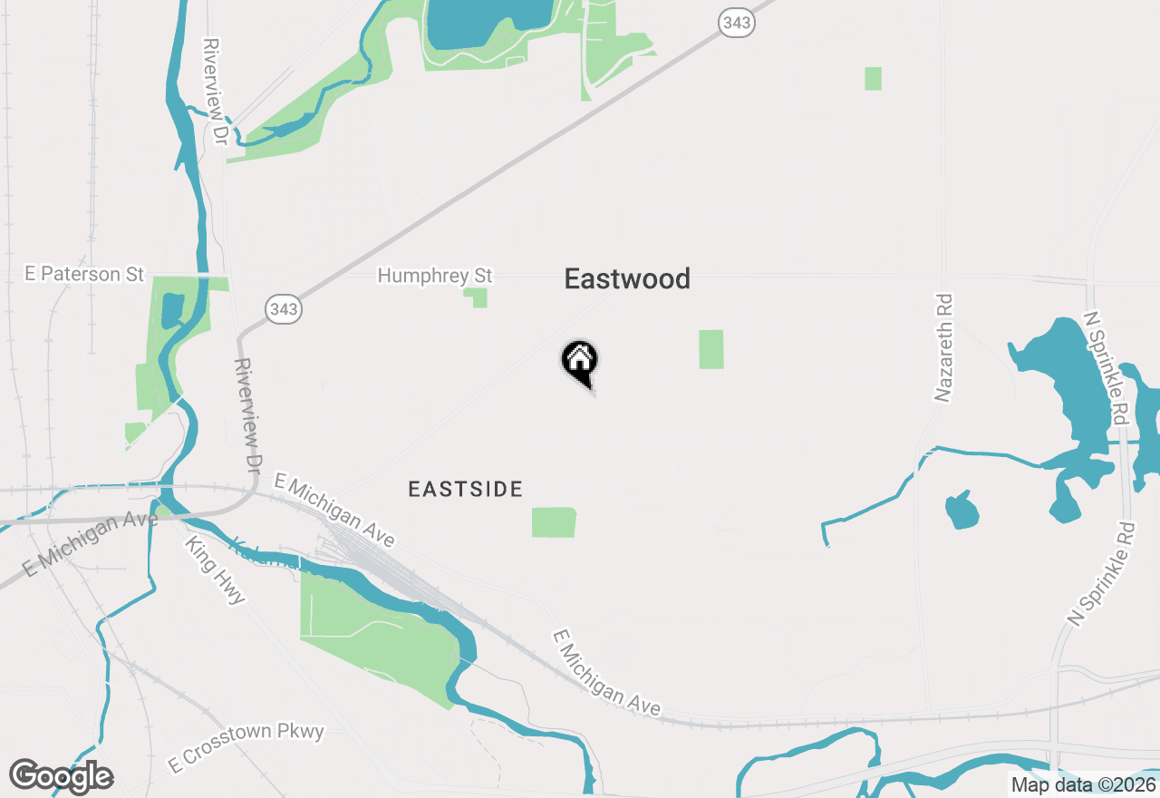 Map of 713 Chicago Avenue, Kalamazoo, MI 49048